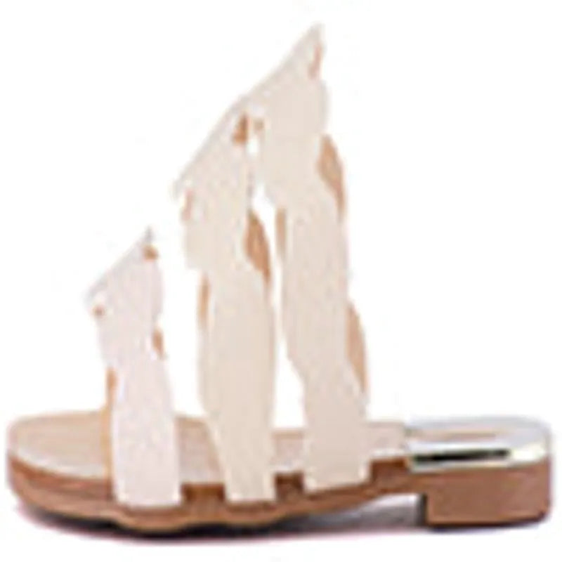 Floret Scalloped Sandal