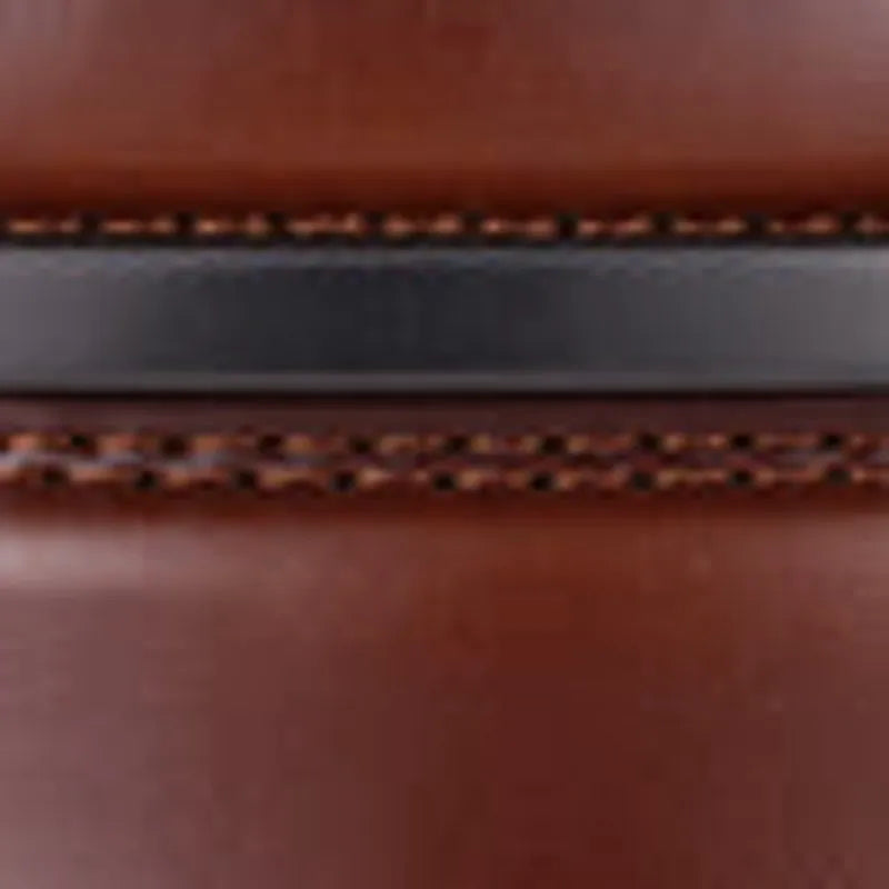 Horseshoe Leather Ratchet Belt