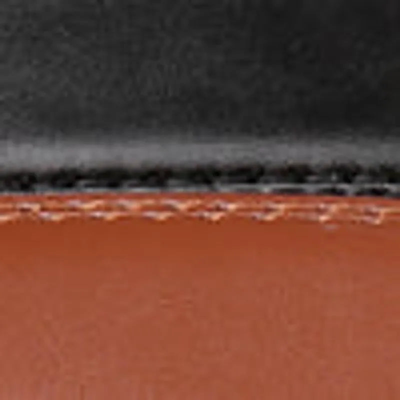 Leather Ratchet Belt Strap Replacement - Tan/Black