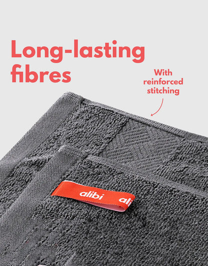 Soft Absorbent Luxury Cotton Bath Towel 30x56 - 6 Pack