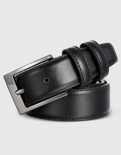 Men's Dual Ring Leather Belt
