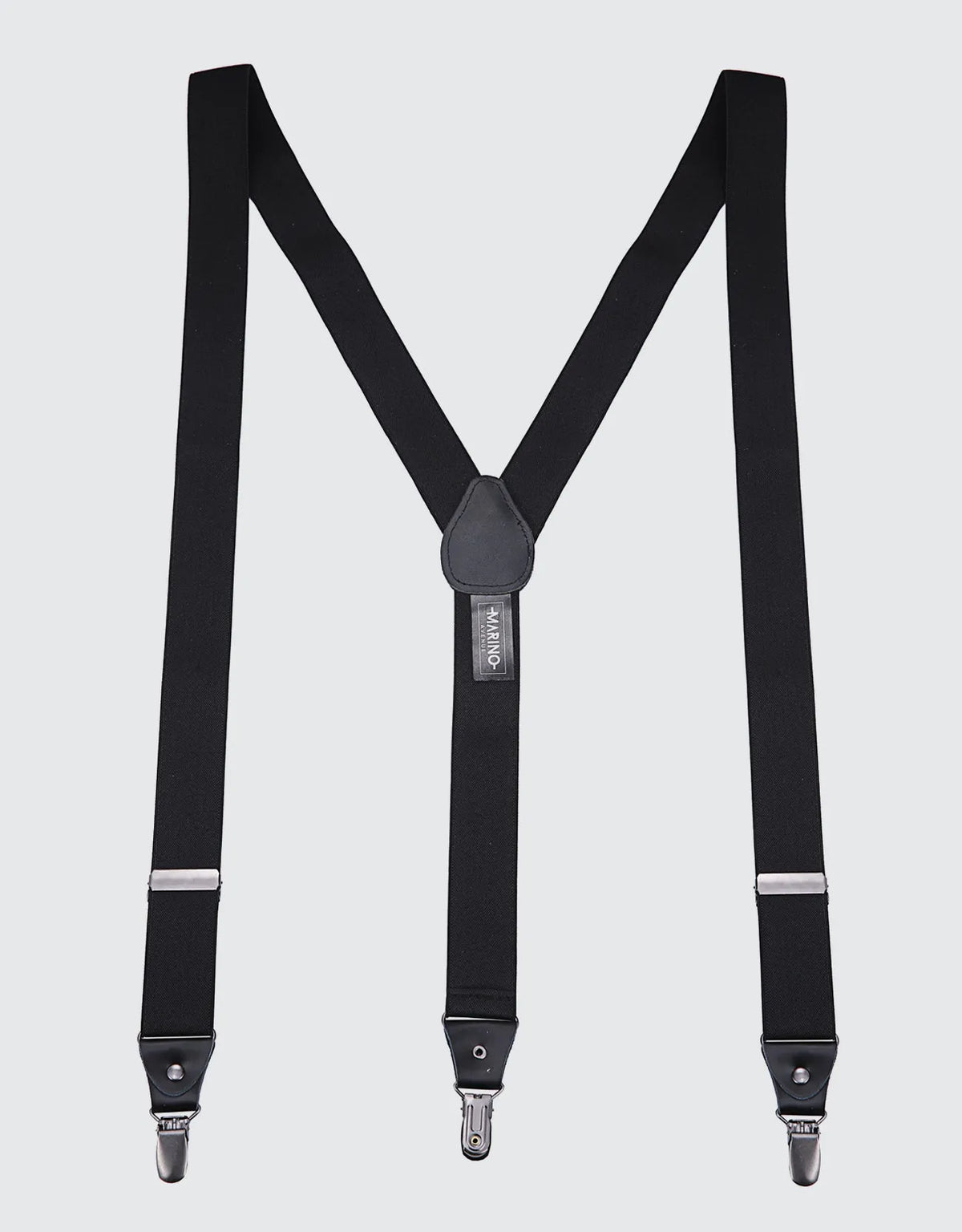 Men's Canvas Twill 1.25" Wide Suspender Bow Tie