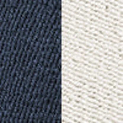Navy Blue & Alabaster