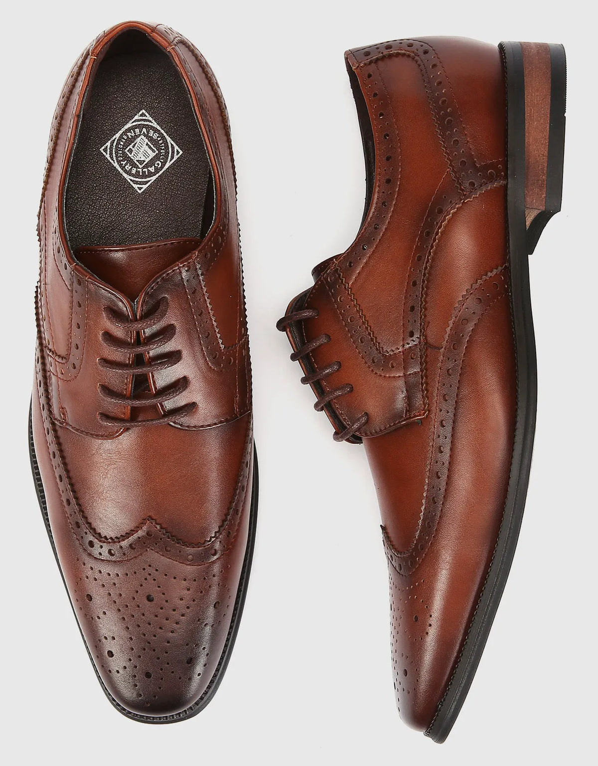 Black Full Brogues