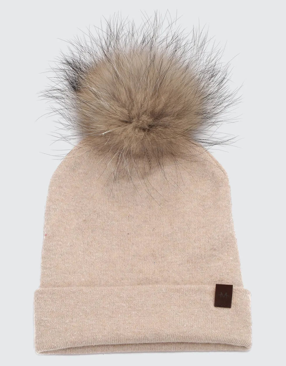 Women's Beanie Hat with Pompom
