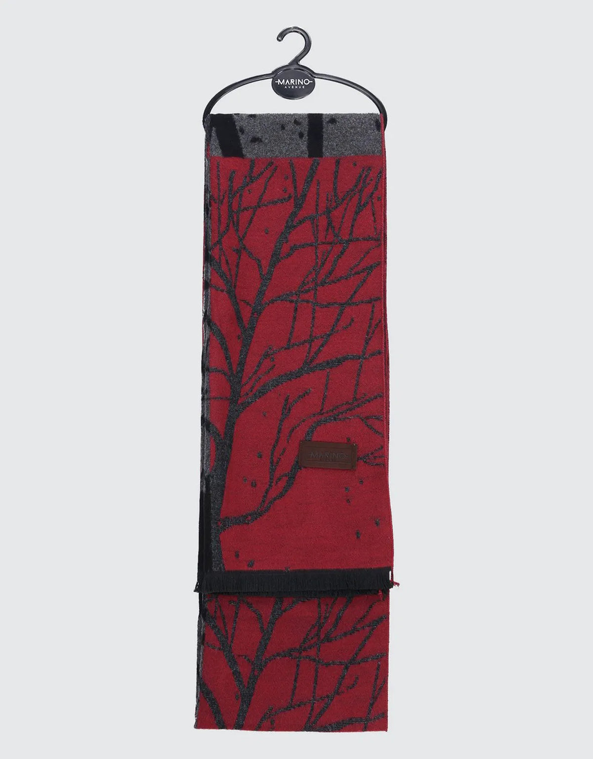 Crimson on Navy