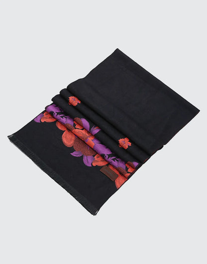 Women's Cashmere Feel, 100% Cotton Fashion Winter Scarf
