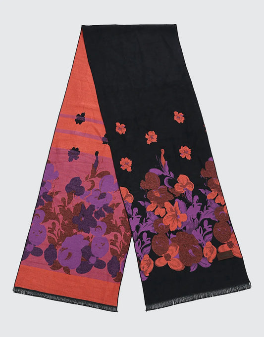 Women's Cashmere Feel, 100% Cotton Fashion Winter Scarf