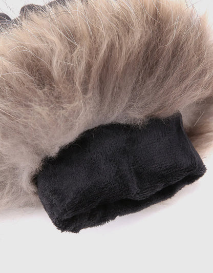 Fur Cuff Sheepskin Gloves