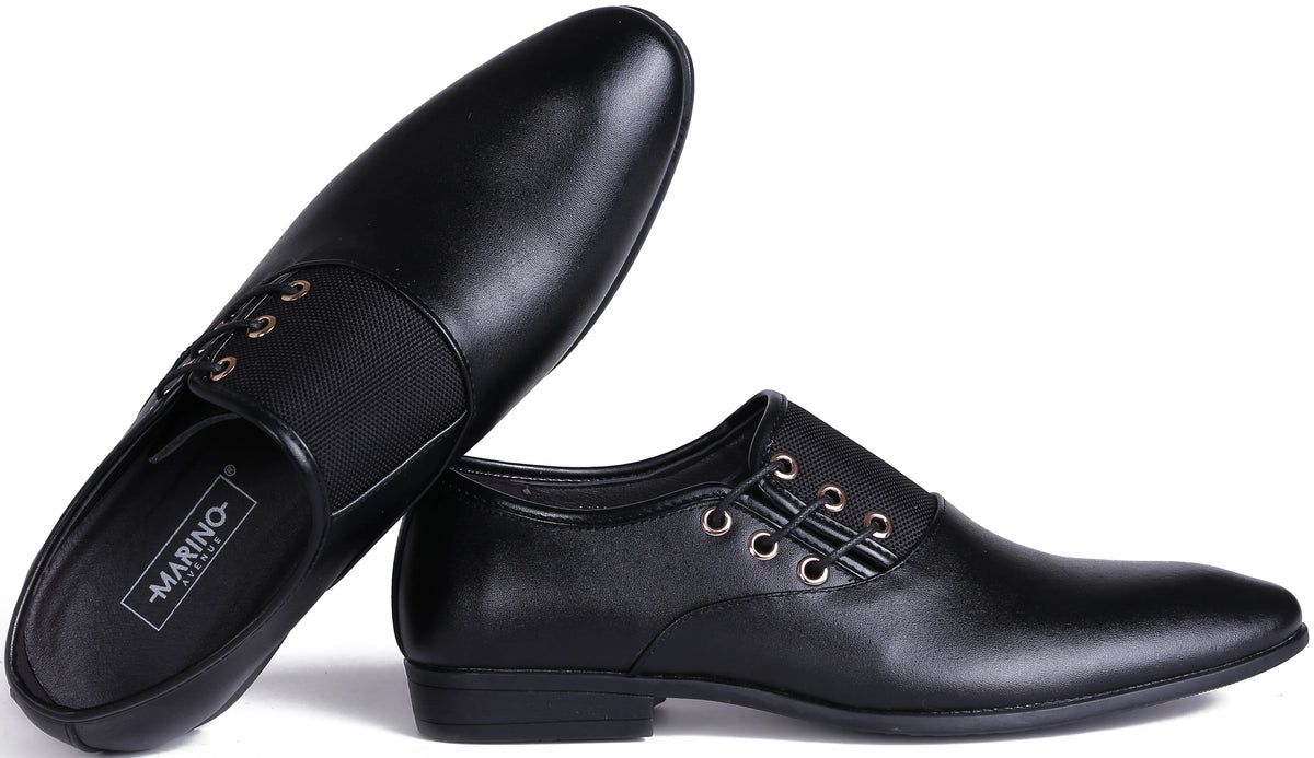 Side Tie Oxford Dress Shoes