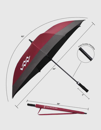 Burgundy on Umber