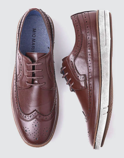 Casual Wingtip Oxford Dress Shoes