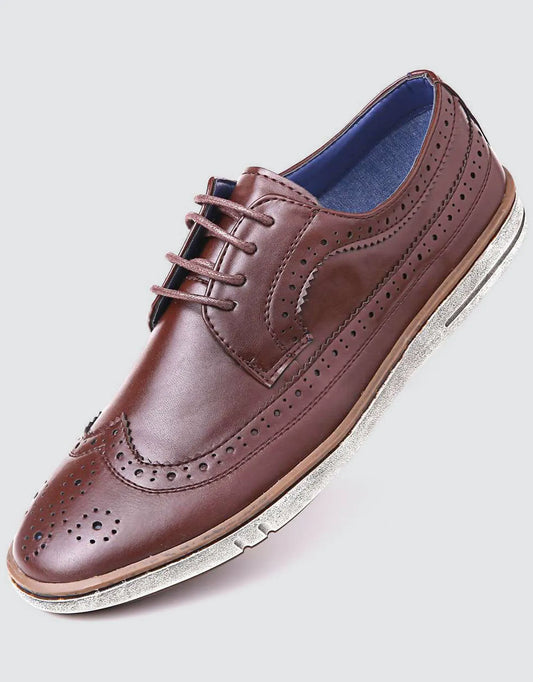 Casual Wingtip Oxford Dress Shoes