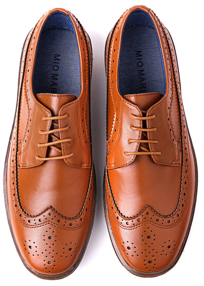 Casual Wingtip Oxford Dress Shoes