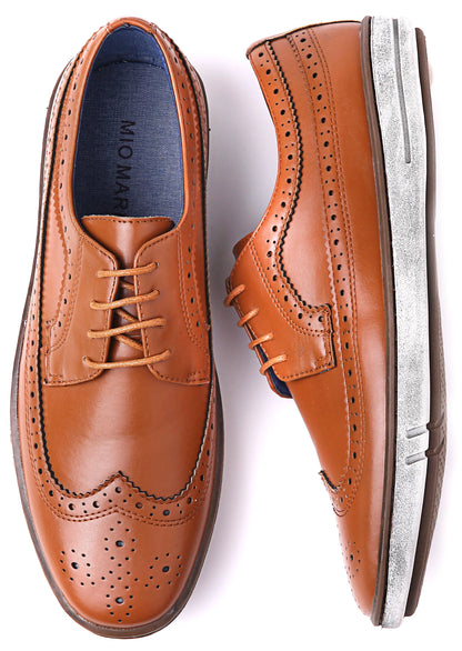 Casual Wingtip Oxford Dress Shoes