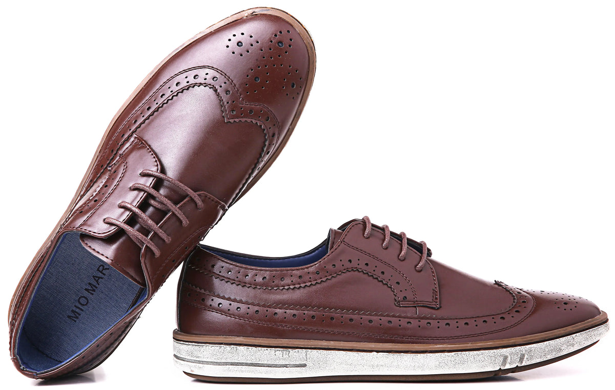 Casual Wingtip Oxford Dress Shoes
