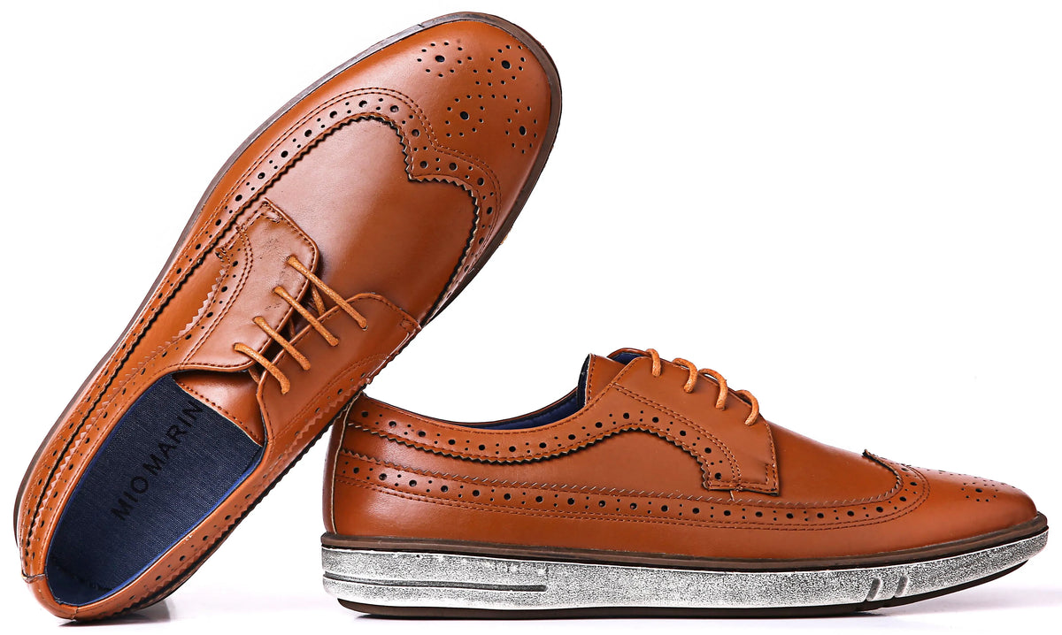 Casual Wingtip Oxford Dress Shoes