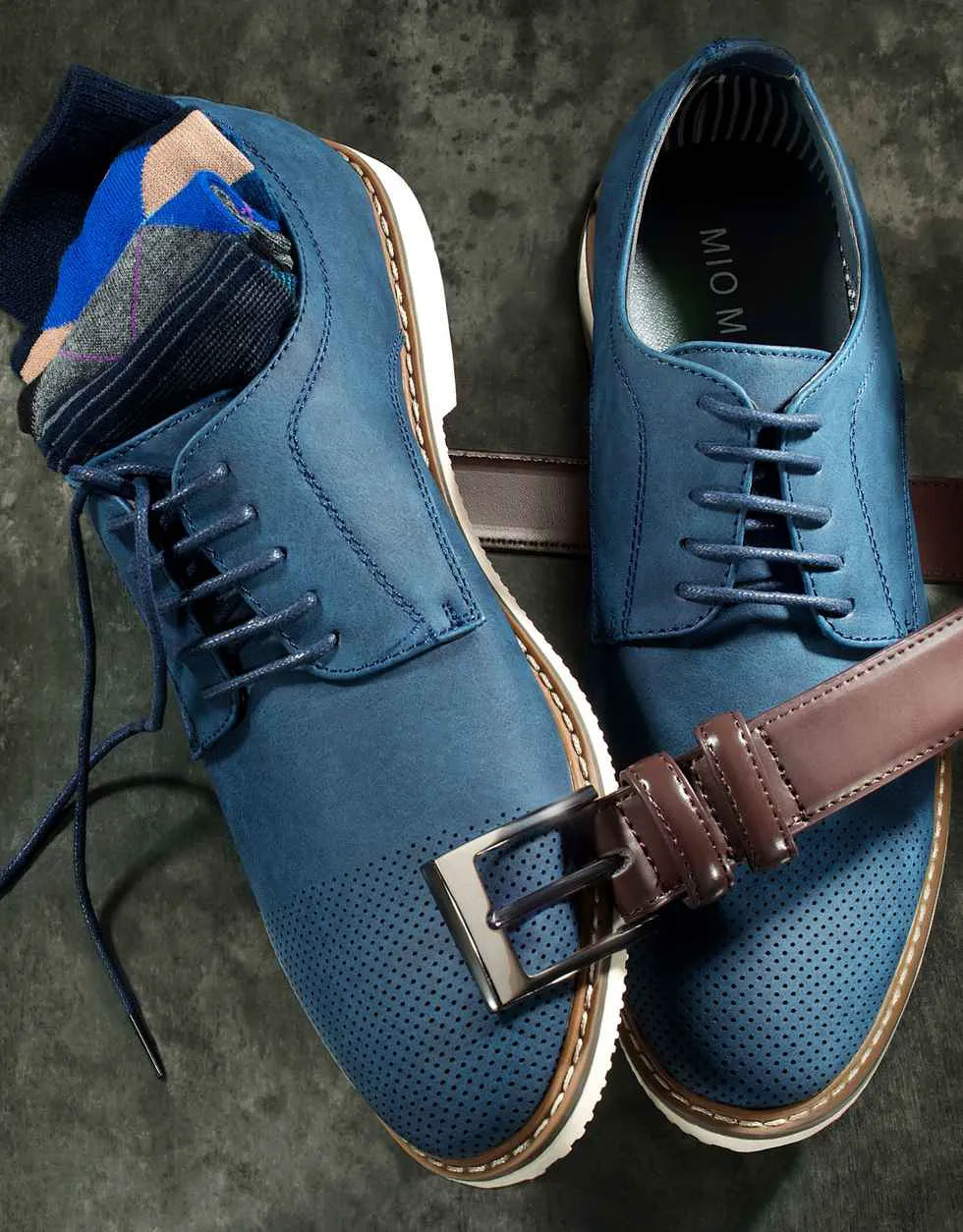 Stippled Oxford Shoes