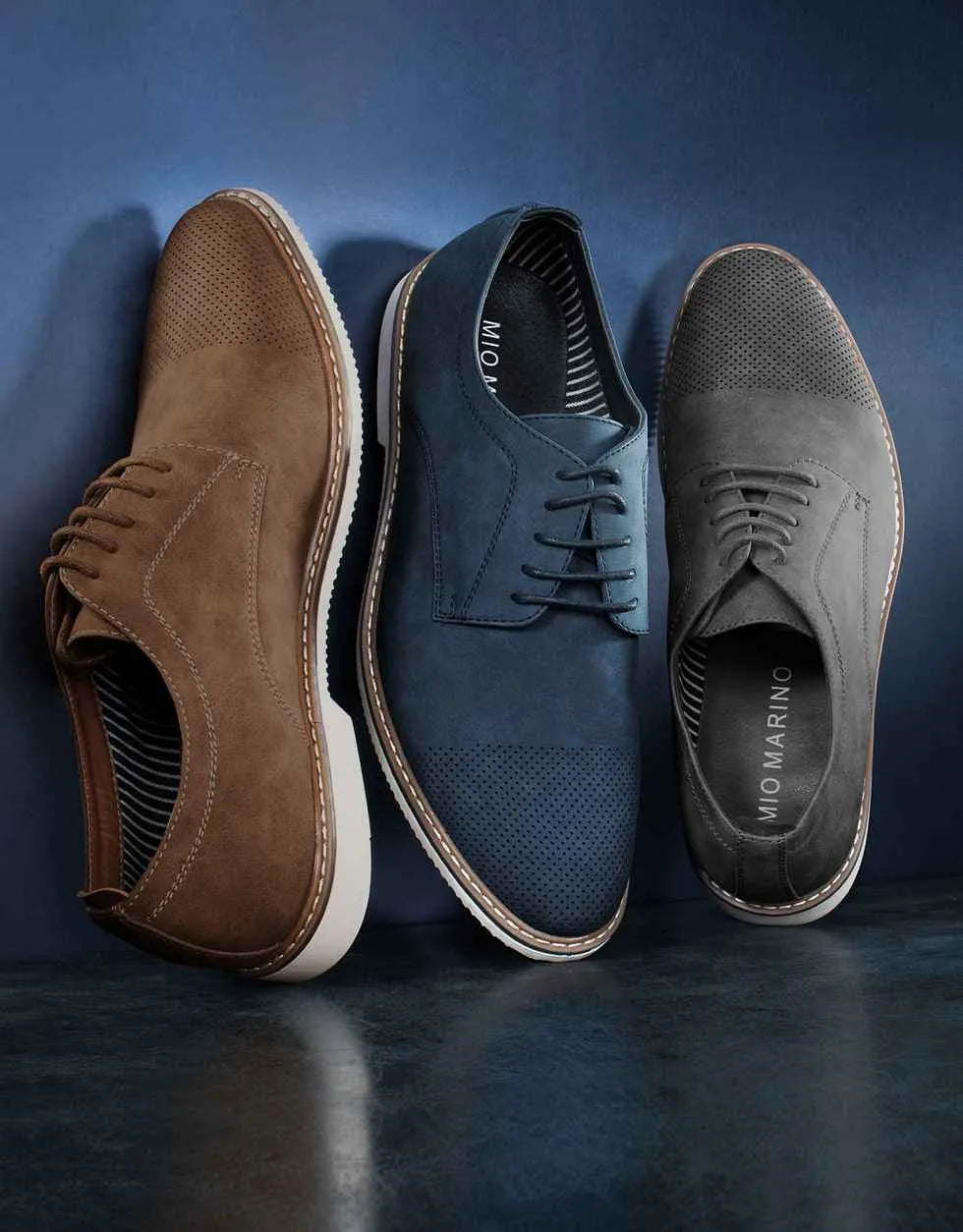 Stippled Oxford Shoes