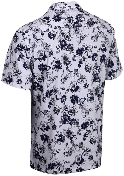 Ornate Luau Short Sleeve Hawaiian Shirt