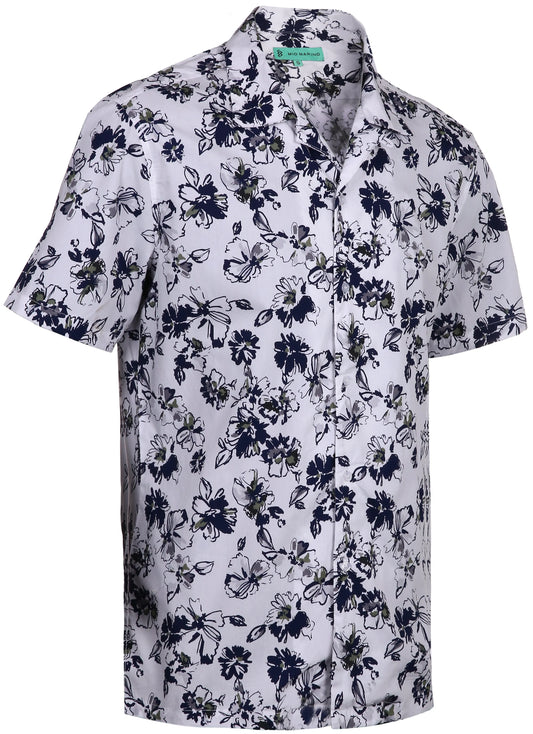 Ornate Luau Short Sleeve Hawaiian Shirt