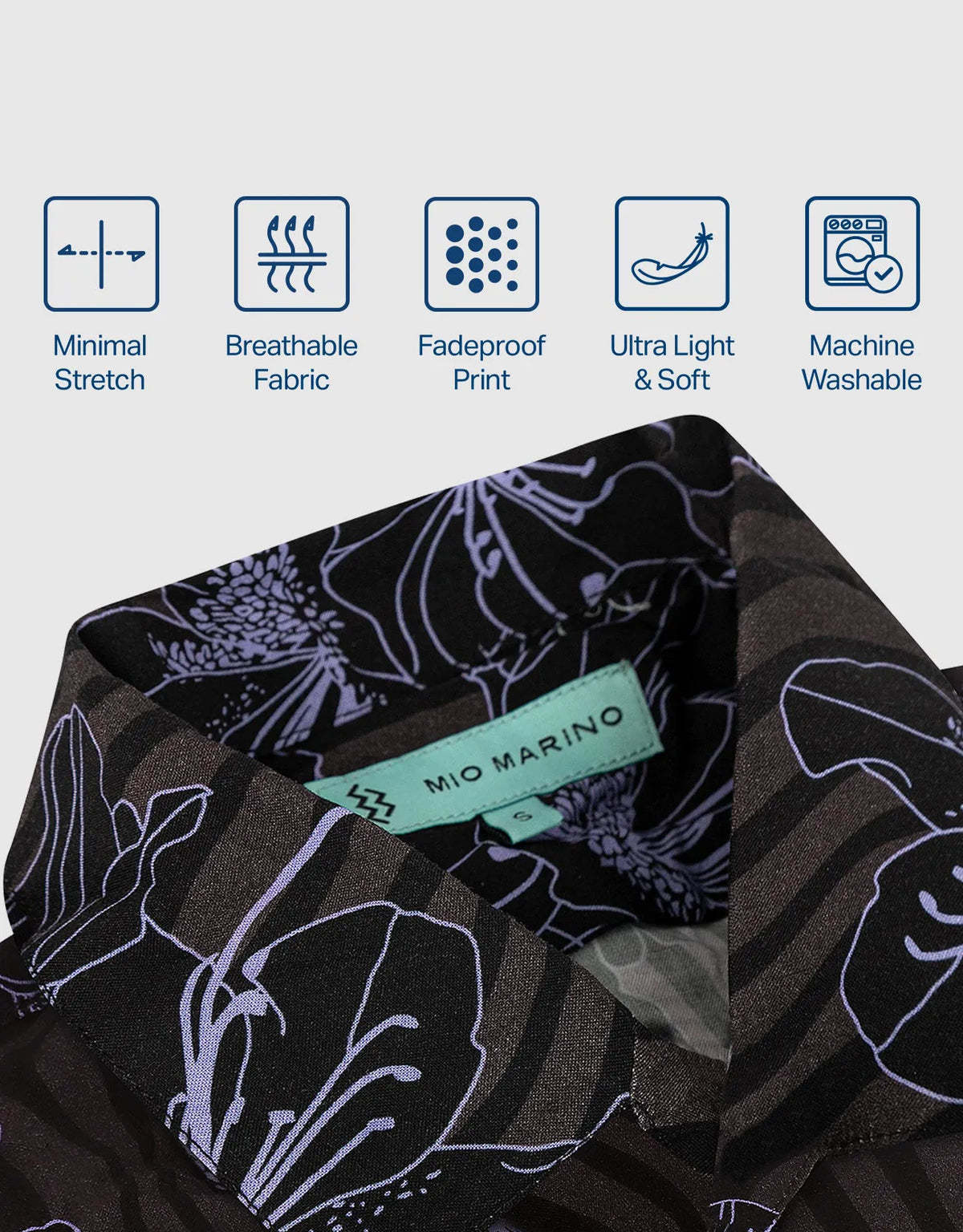 Men's Casual Button-Down Hawaiian Shirt