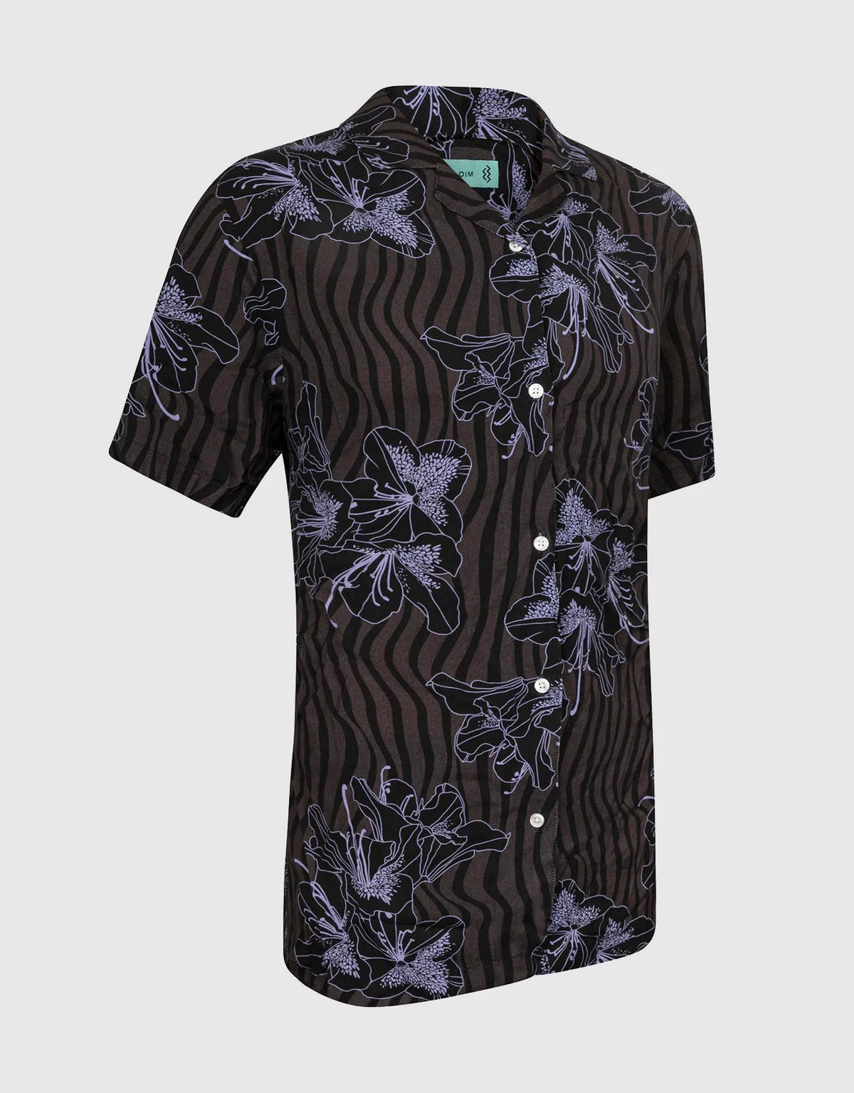 Men's Casual Button-Down Hawaiian Shirt