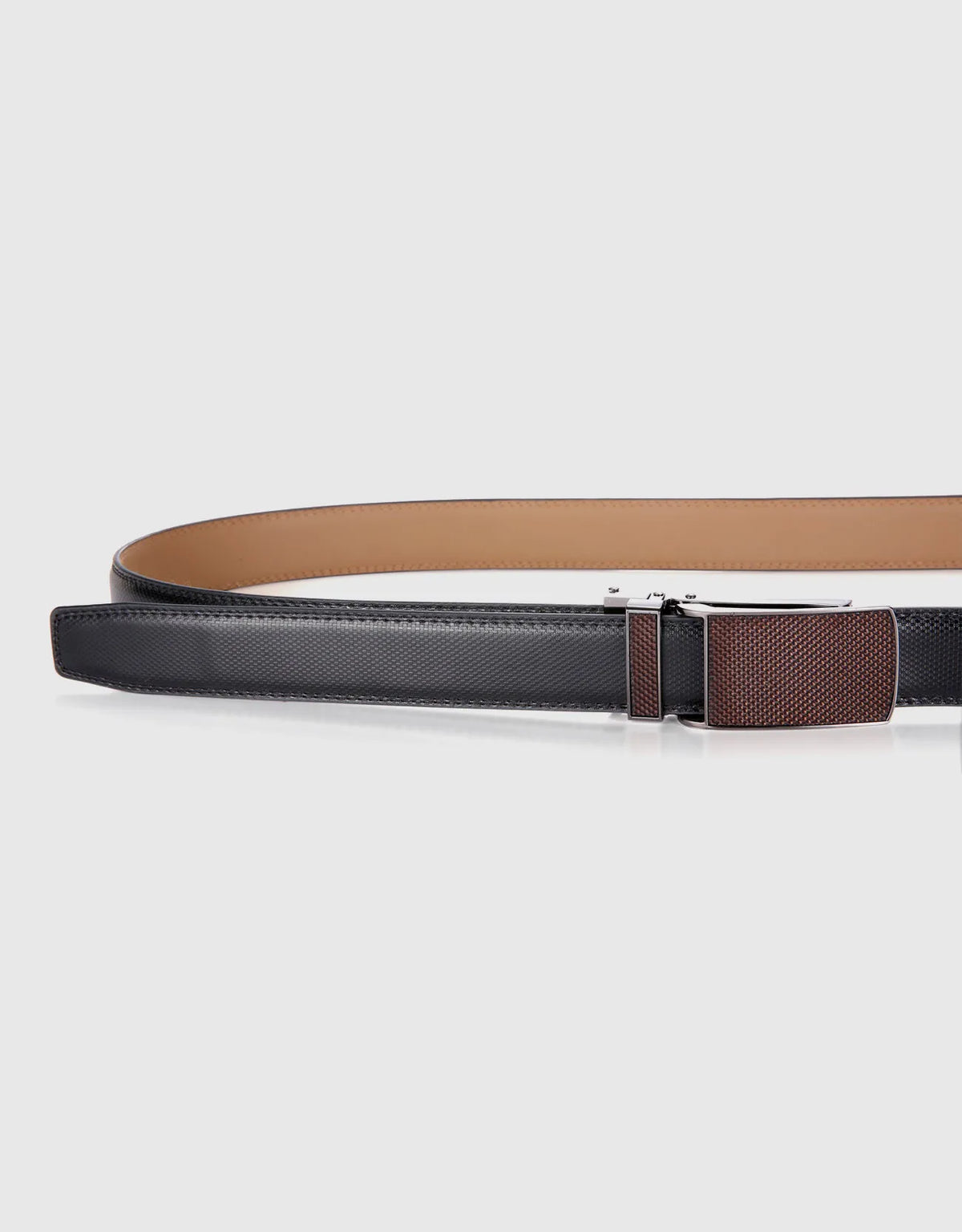 Men's Basketweave Ratchet Belt