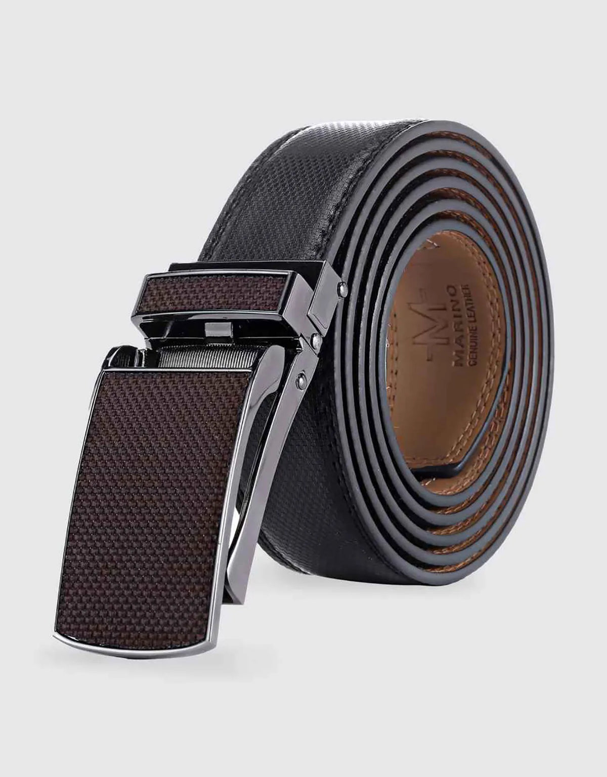 Men's Basketweave Ratchet Belt