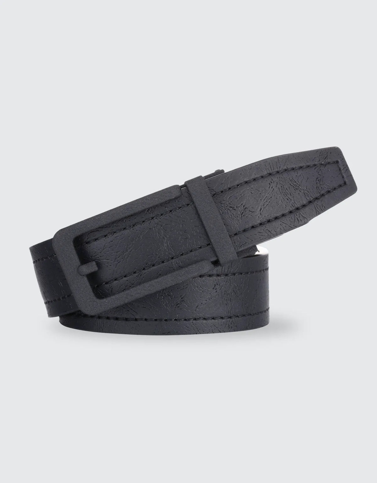 Grained Linxx Leather Rachet Belt