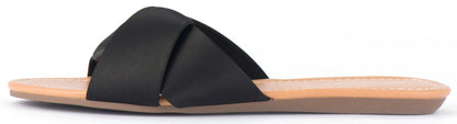 Bandeau Slipper Crossband Shoes