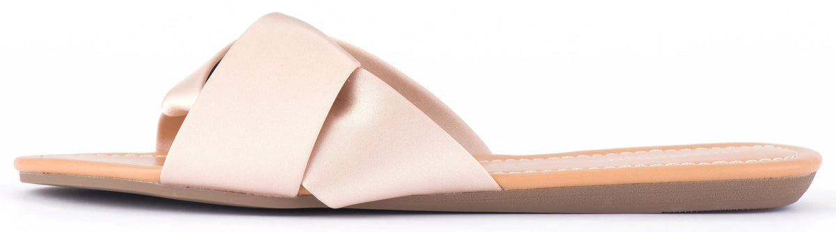 Bandeau Slipper Crossband Shoes