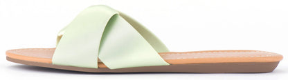 Bandeau Slipper Crossband Shoes