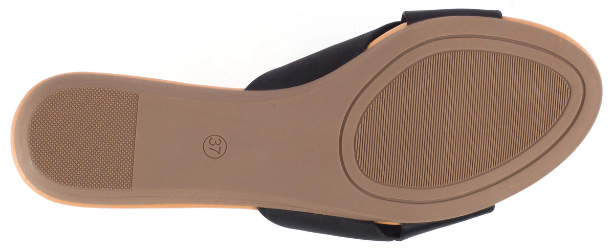 Bandeau Slipper Crossband Shoes