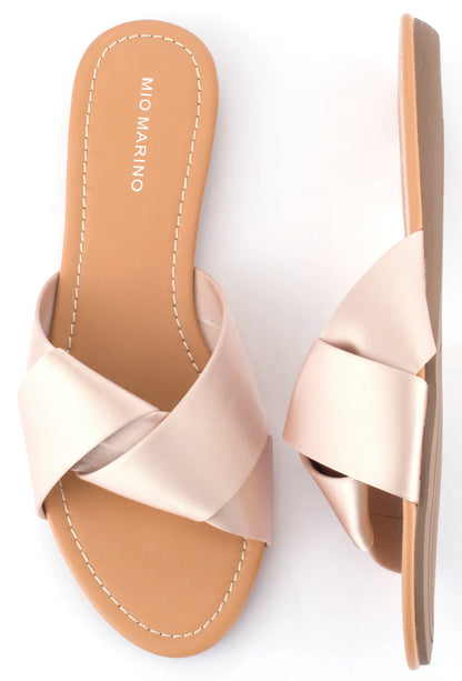 Bandeau Slipper Crossband Shoes