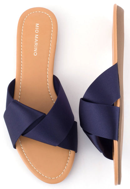 Bandeau Slipper Crossband Shoes