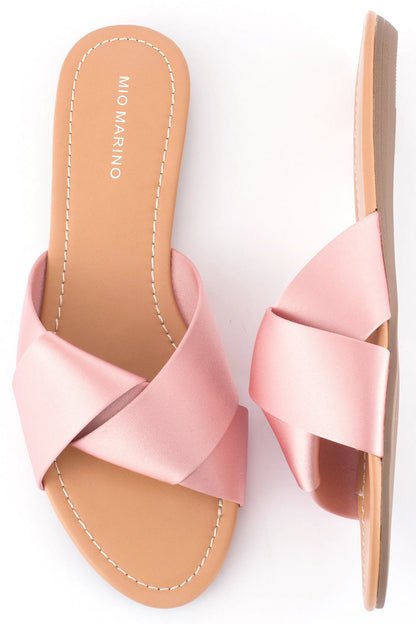 Bandeau Slipper Crossband Shoes