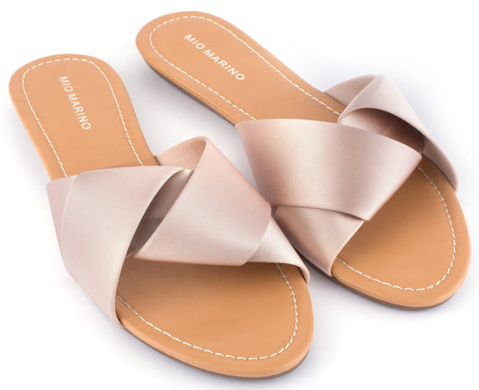 Bandeau Slipper Crossband Shoes