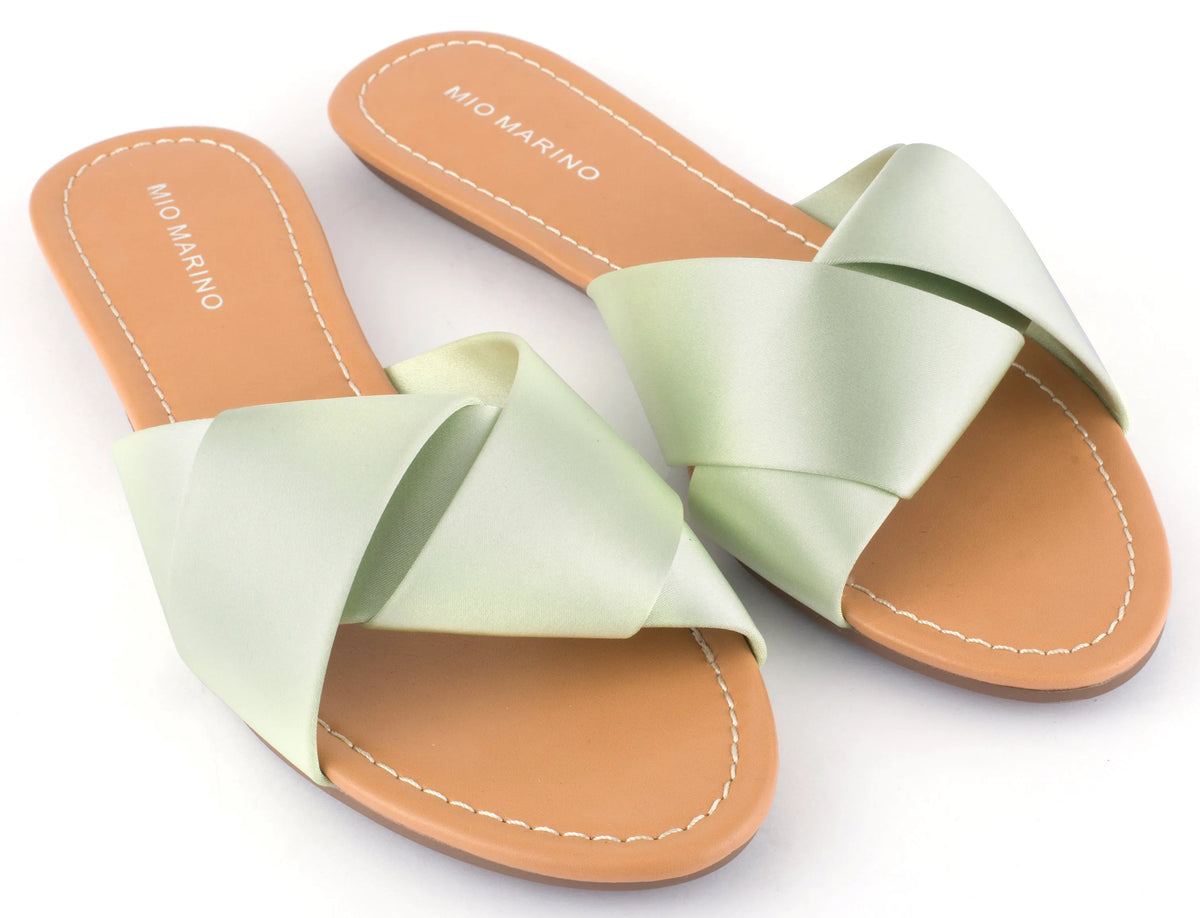 Bandeau Slipper Crossband Shoes