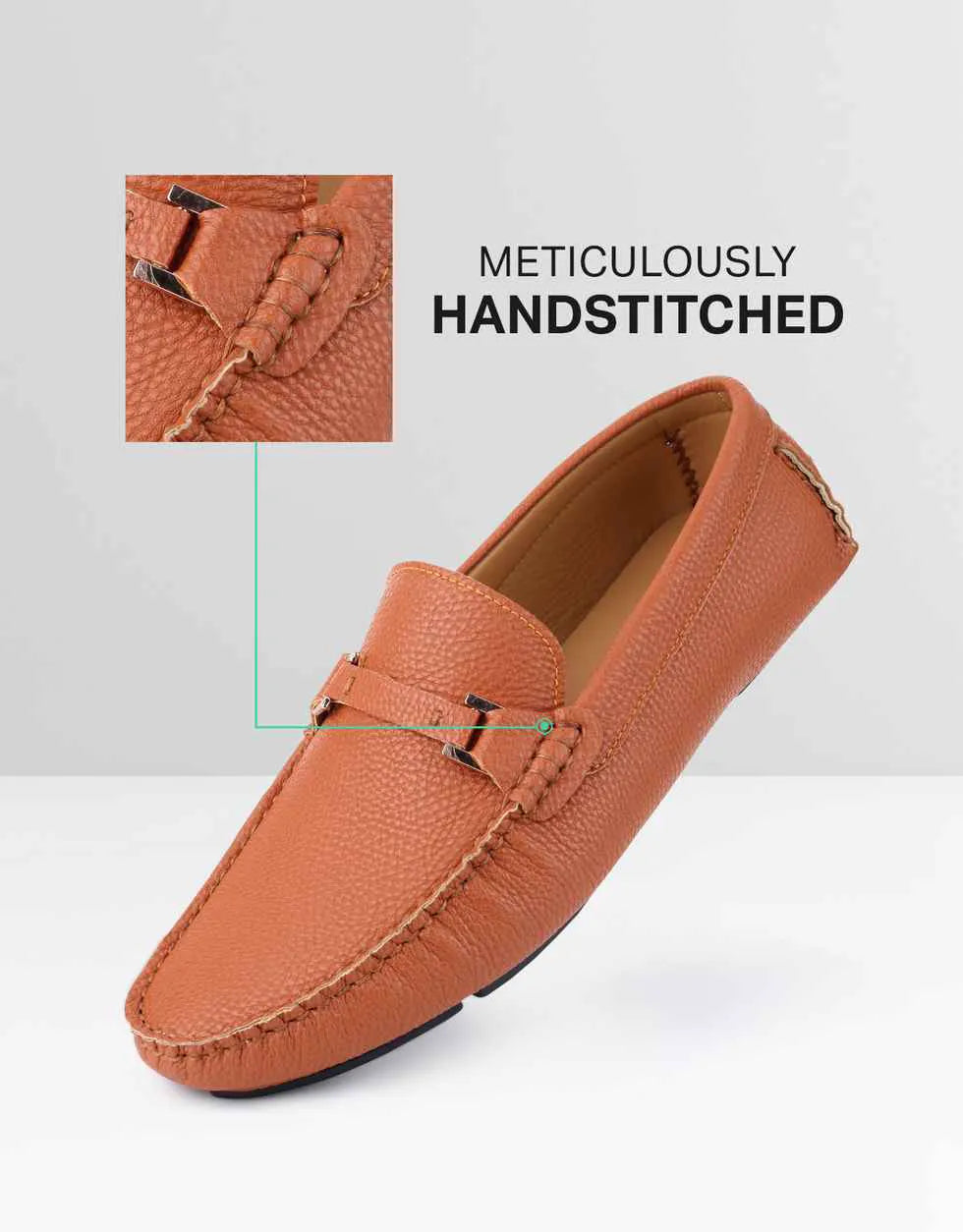 Buckle Tread Casual Loafers