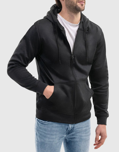 Men’s Full Zip Hooded Sweatshirt by Mio Marino
