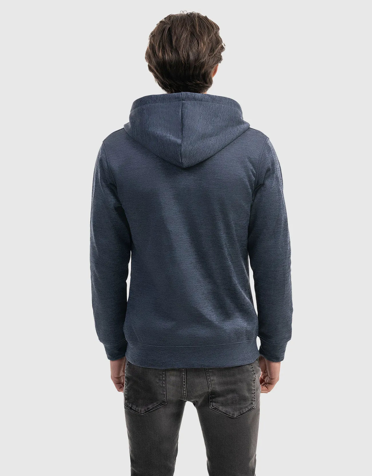 Men’s Full Zip Hooded Sweatshirt by Mio Marino