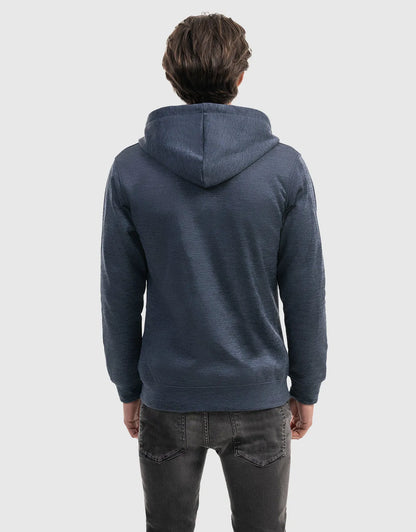 Men’s Full Zip Hooded Sweatshirt by Mio Marino