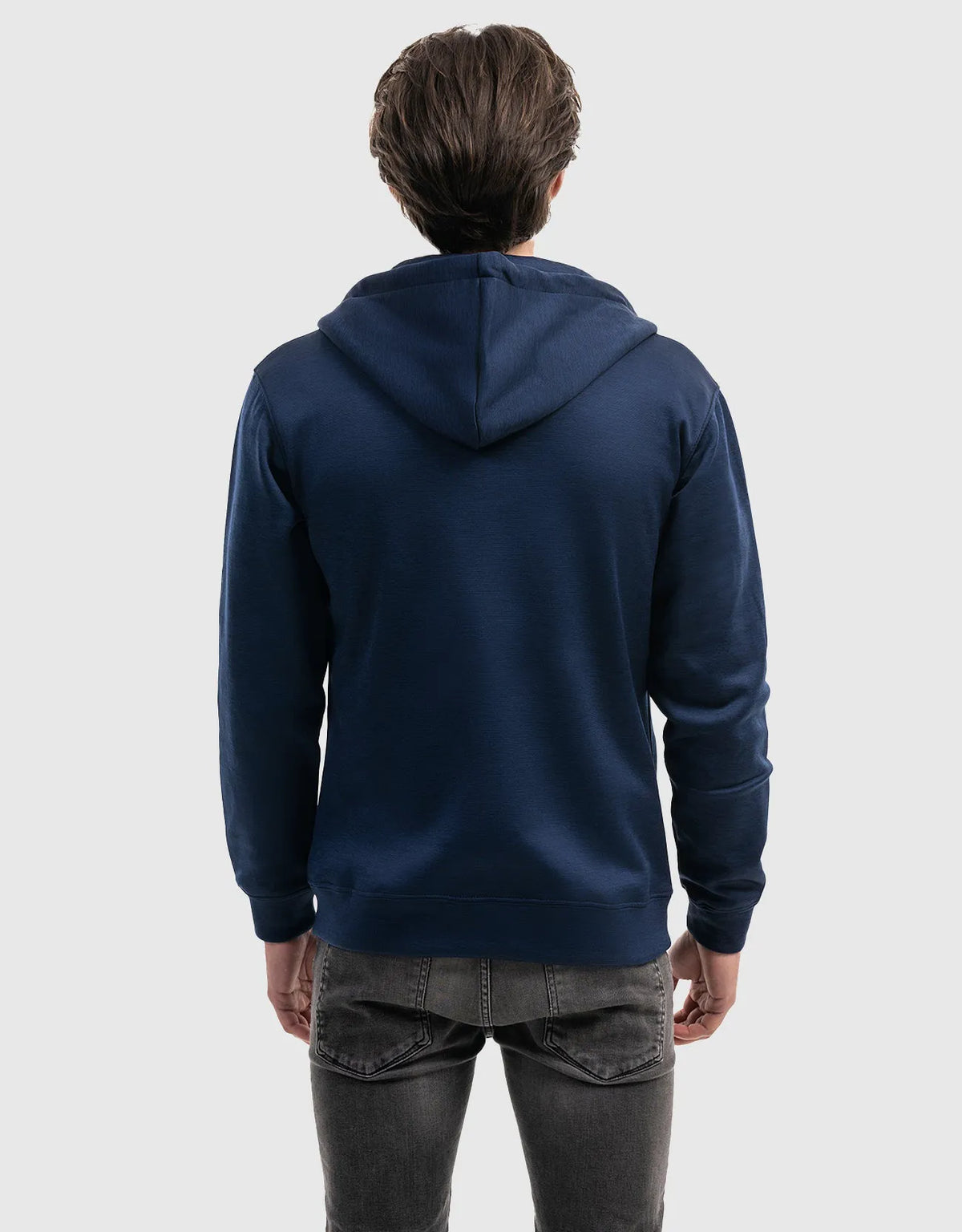 Men’s Full Zip Hooded Sweatshirt by Mio Marino