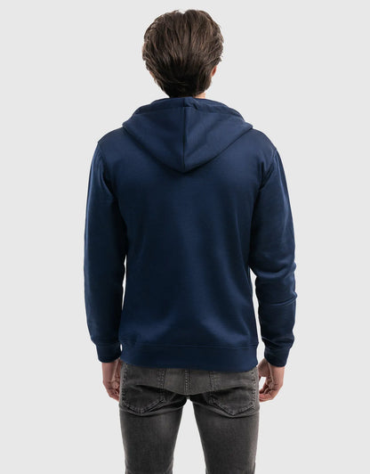 Men’s Full Zip Hooded Sweatshirt by Mio Marino