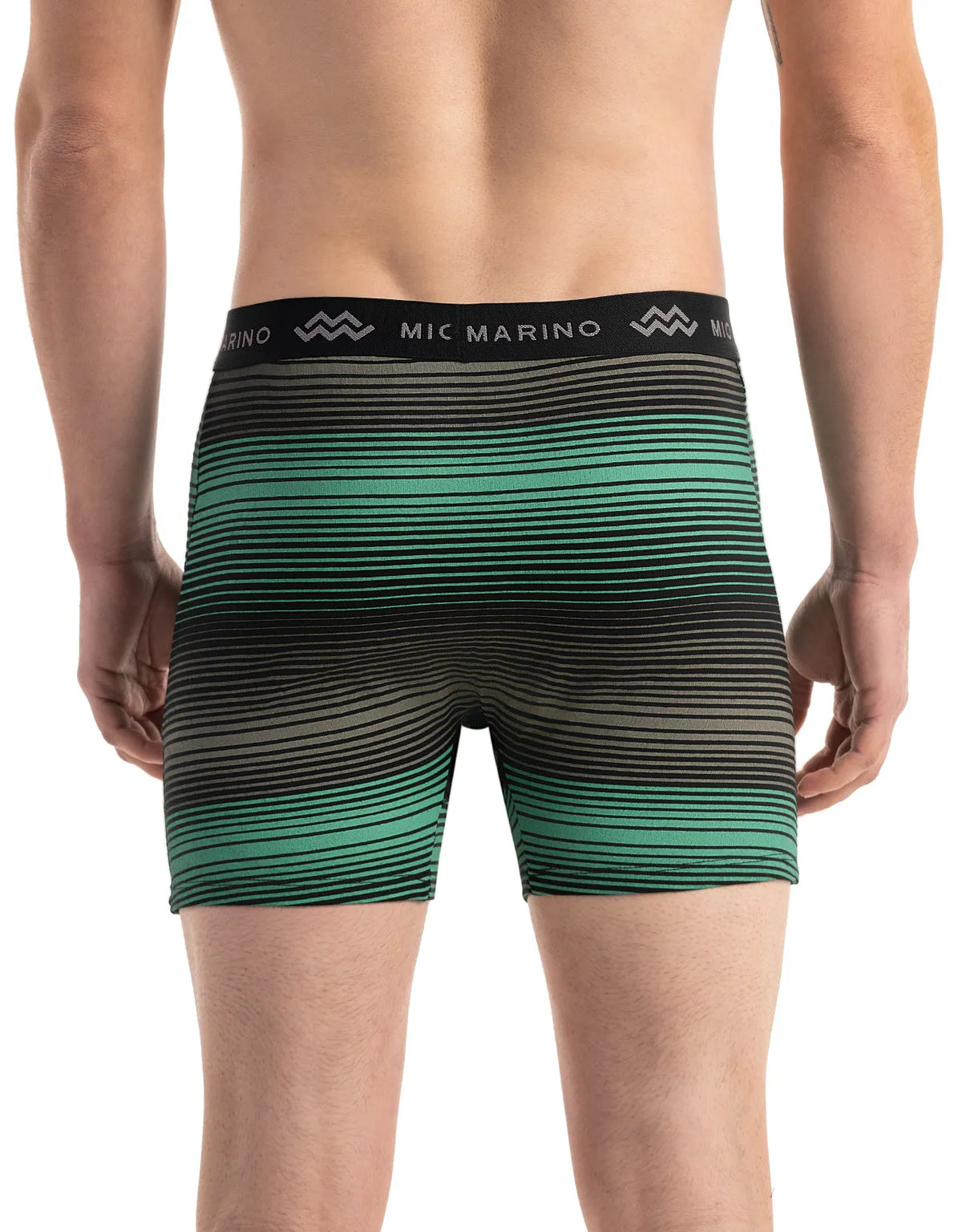 Mio Marino Premium Cotton Men's Boxers, 5-Pack Breathable Moisture Wicking Briefs for Comfort Skin Fit Bold Colors