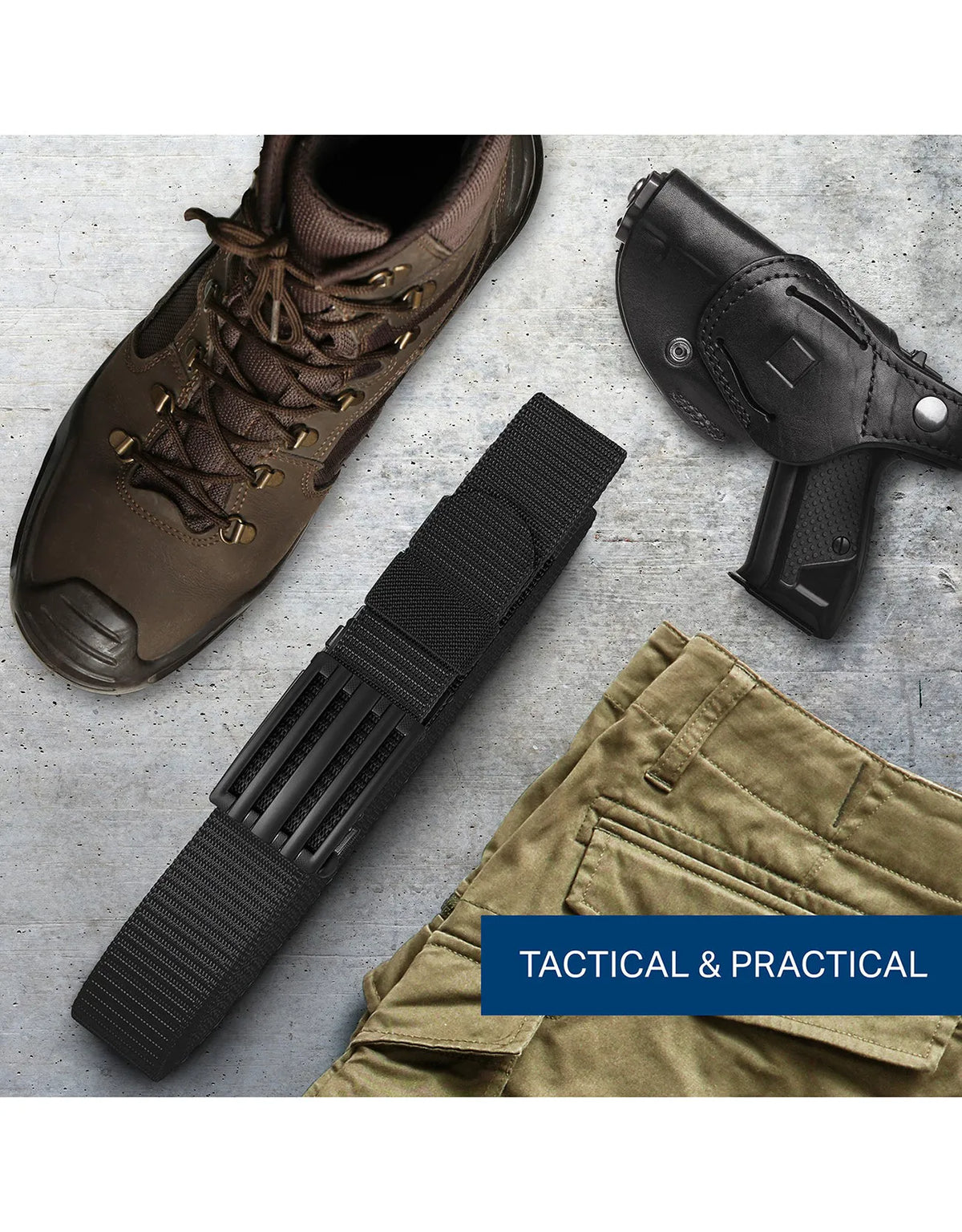 Black/Khaki