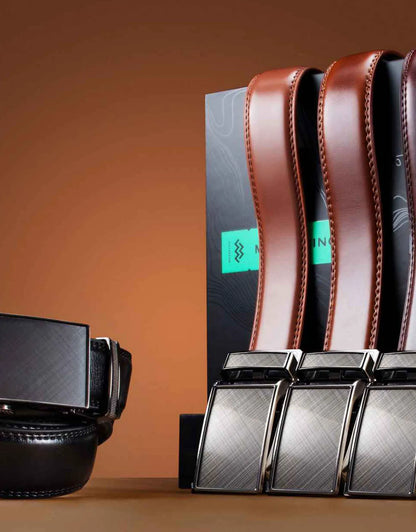 Men's Aurelian Designer 2 Pack Ratchet Belt