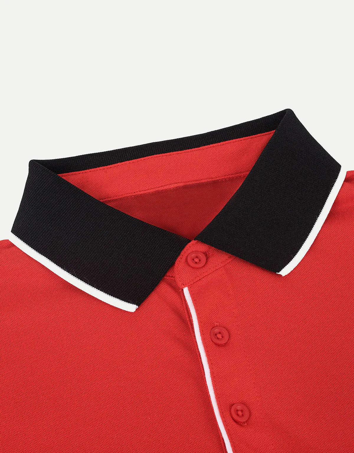 Men's Classic-Fit Cotton-Blend Pique Polo Shirt with Contrast Collar