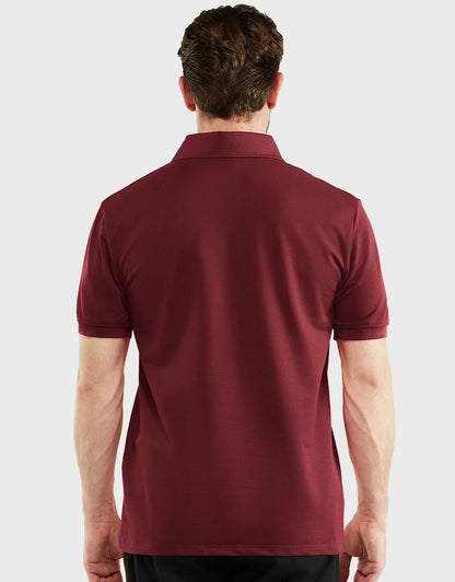 Men's Classic-Fit Cotton-Blend Pique Polo Shirt